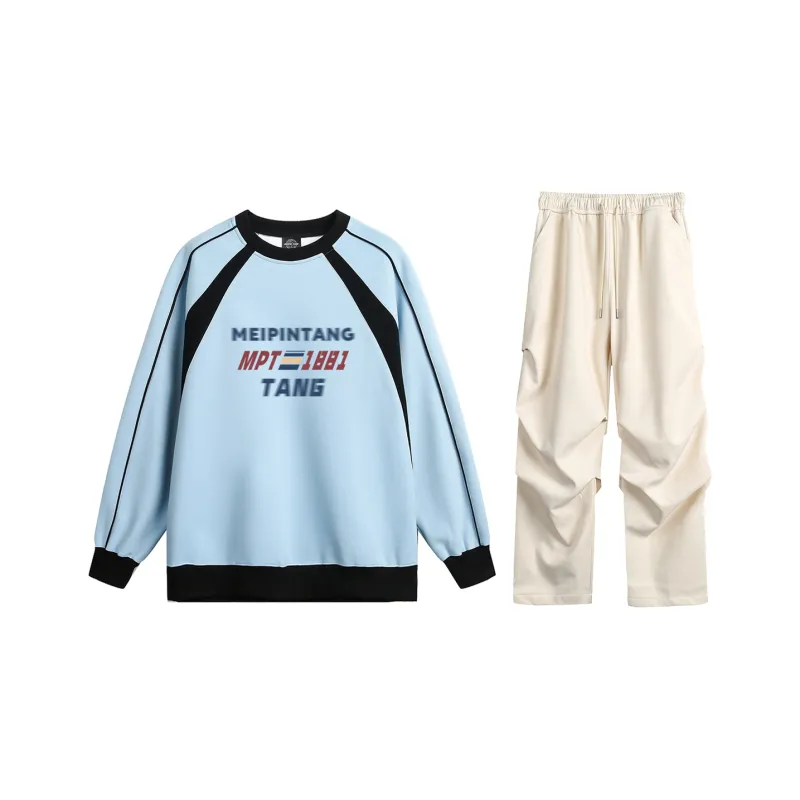 MEIPIN TANG Sweatshirt Set Unisex-78