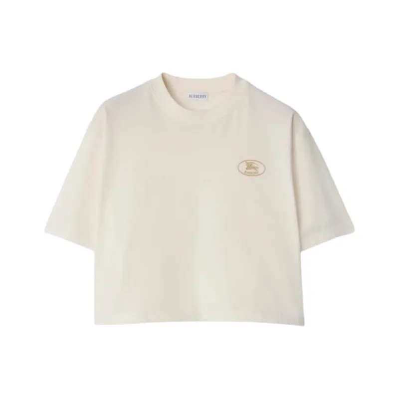 Burberry SS25 Regular T Shirt Women's White-0