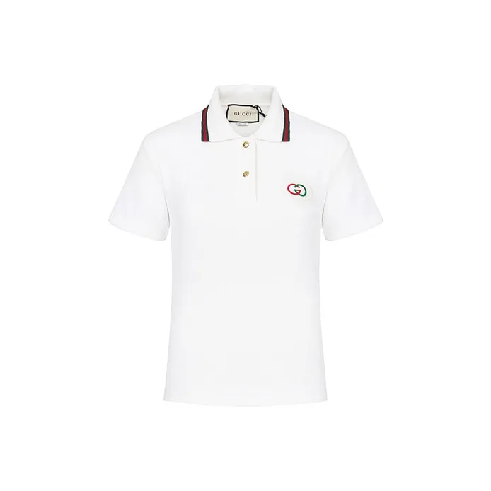 GUCCI SS20 Polo Shirt Women's White-0