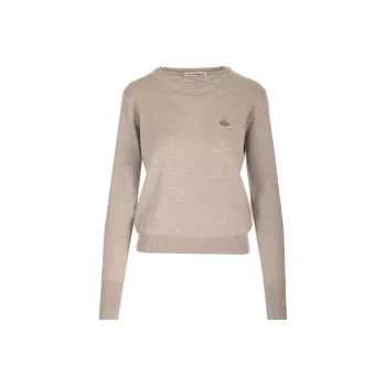 Vivienne Westwood Orb Embroidered Crewneck Jumper