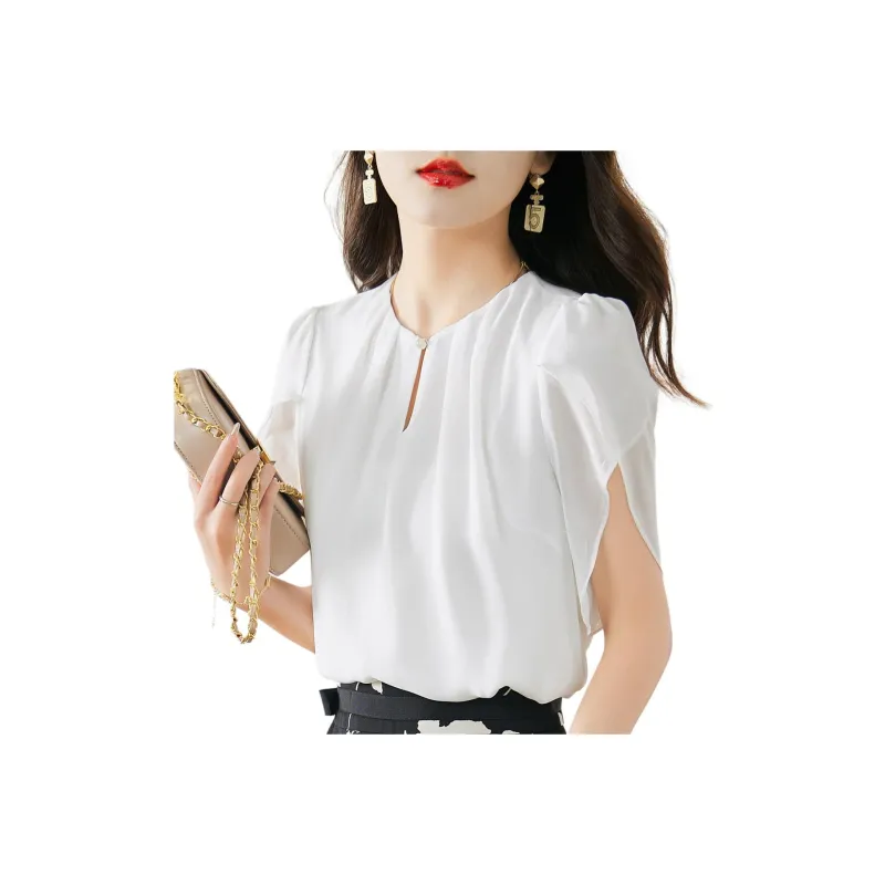 Hang Yi Court Shirt Women's White-0