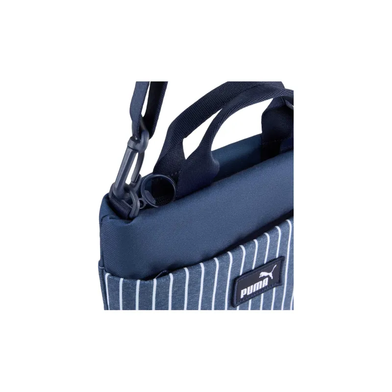 PUMA Polyester Tote Bag, Shopping Bag, Shoulder Bag, Crossbody Bag, Handbag Mini Women's Marine Blue-4