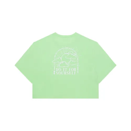 DECATHLON T Shirt Women's Ice Cream Green