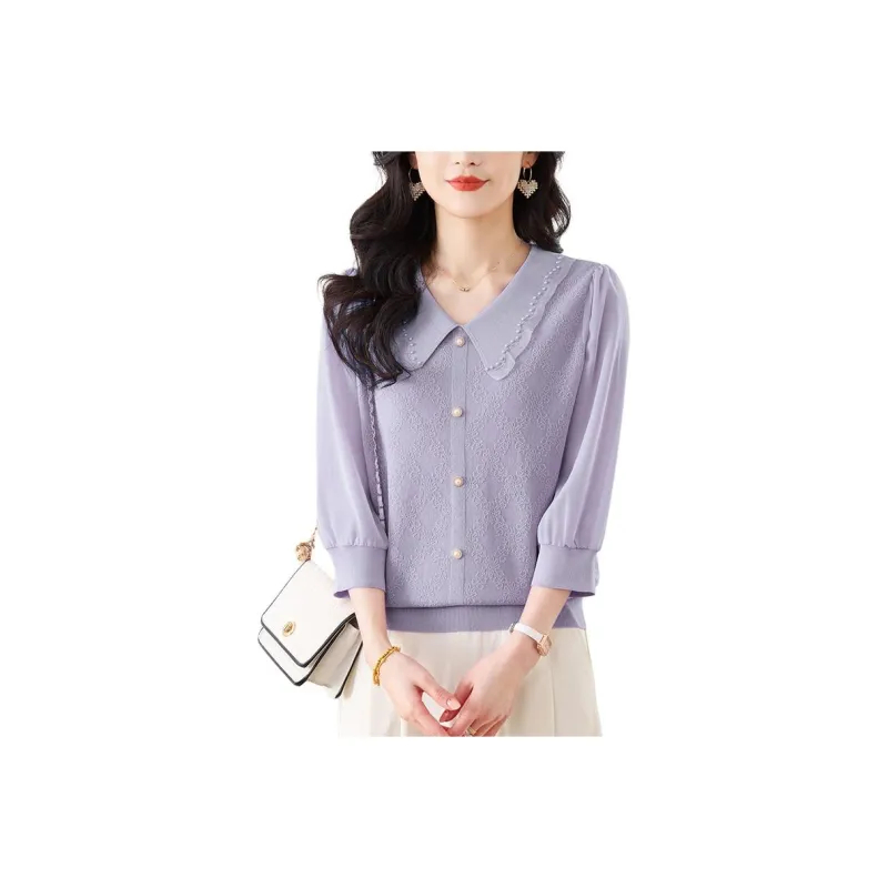 Korean Style Regular T Shirt Women's-7