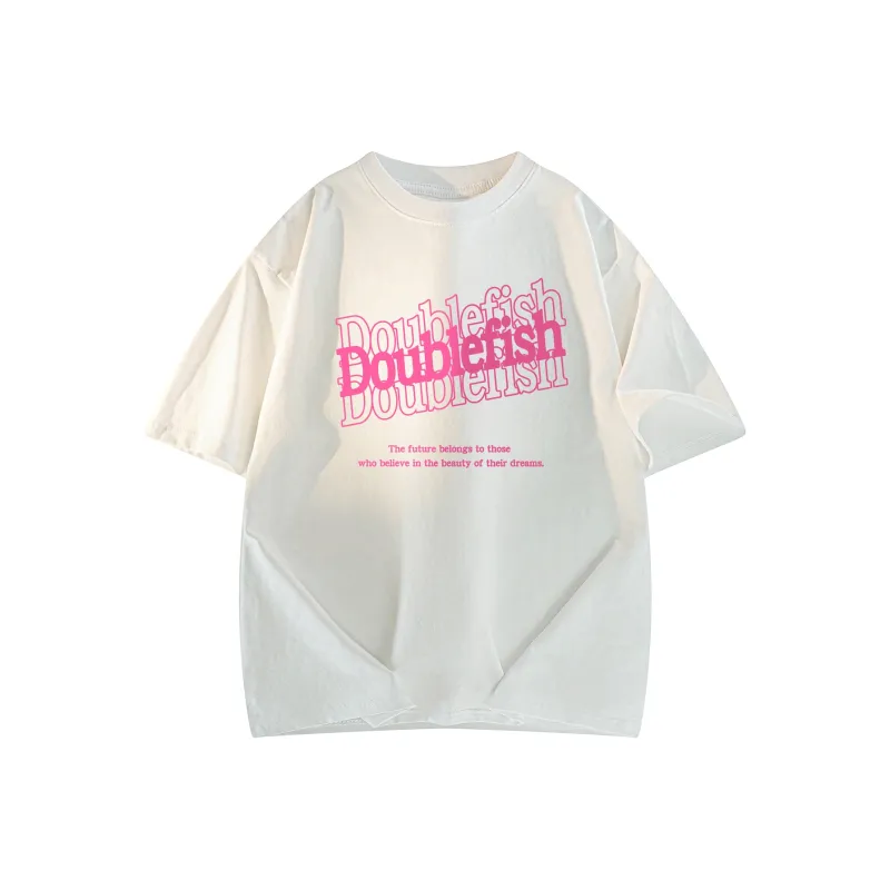 DOUBLEFISH Short Sleeved T Shirts Unisex-2