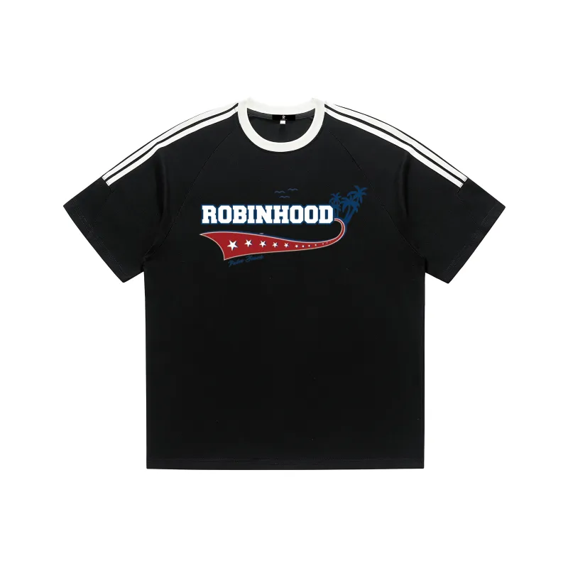 ROBINHOOD T Shirt Women's Burgundy-7