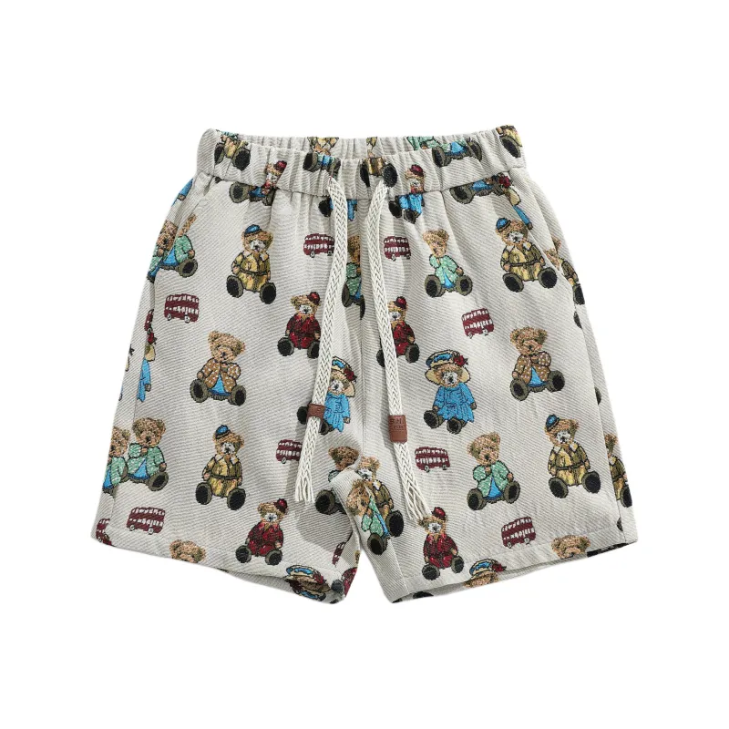 T IRA Casual Shorts Unisex Venetian Apricot-0
