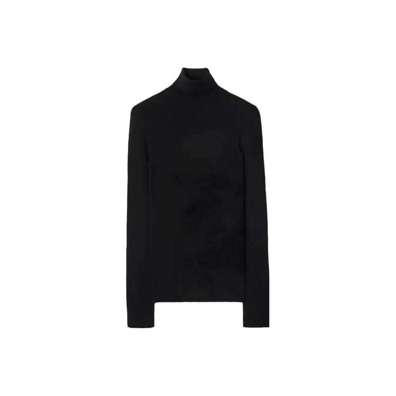 Burberry Equestrian Knight motif Roll neck Jumper-1
