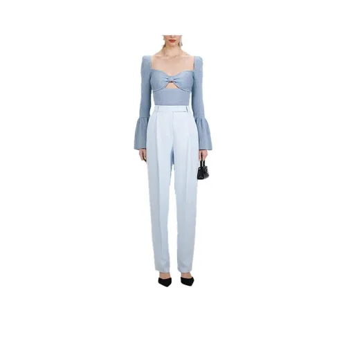 Self portrait FW22 Knitwear Women's Light Blue