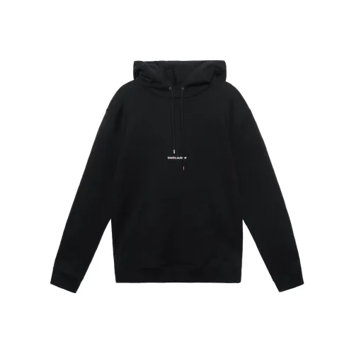SAINT LAURENT Logo Printed Drawstring Hoodie