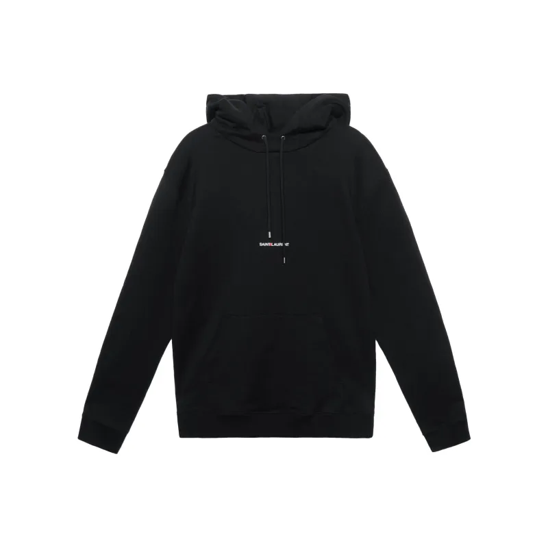 SAINT LAURENT Logo Print Hoodie-0