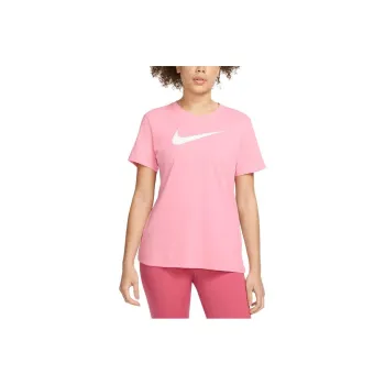 Nike T Shirts Women's Dark Pink