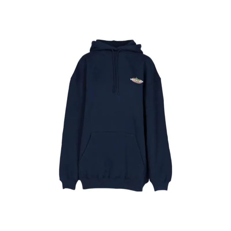 Balenciaga Sweatshirt Loose Fit Style Women's White-5