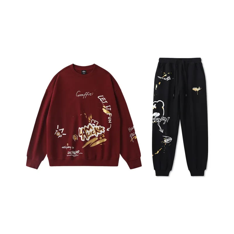 LAMLICKA Sweatshirt Sets Unisex-2