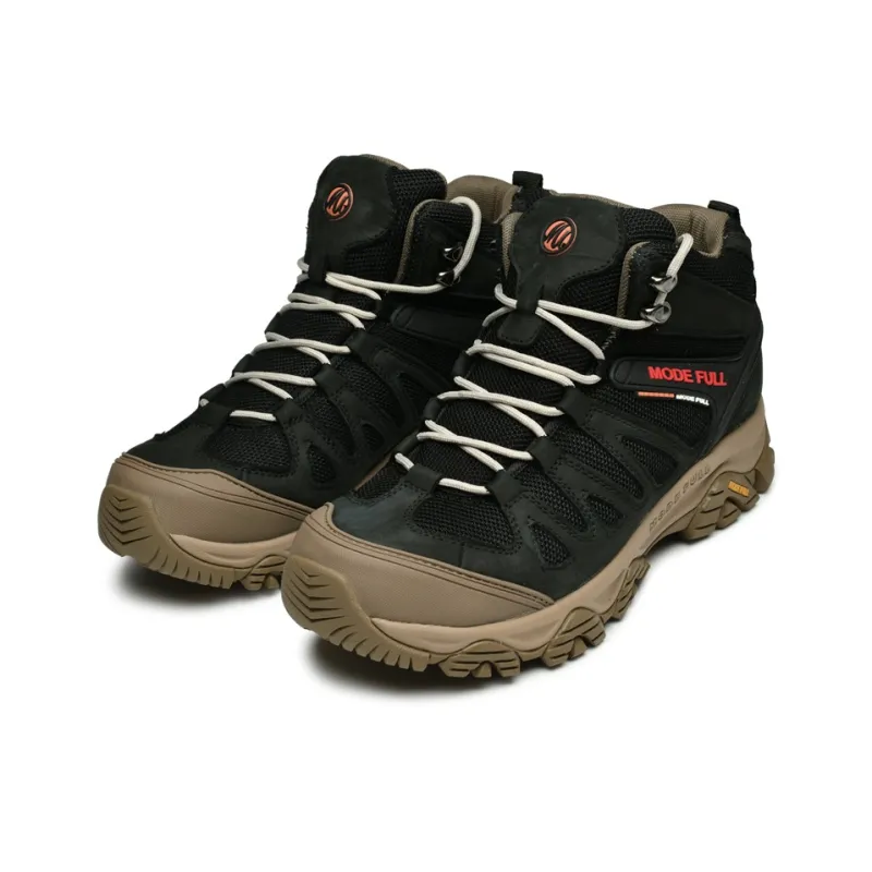 MODE FULL Slip Resistant, Abrasion Resistant, Breathable High Top Hiking Shoes Men's-2