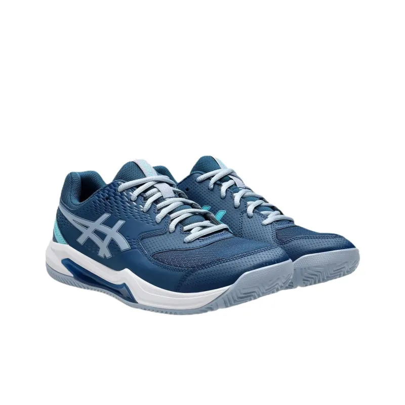 Asics Gel Dedicate 8 Anti Slip Wear Resistant Low Top Tennis Shoes Men's Blue-2