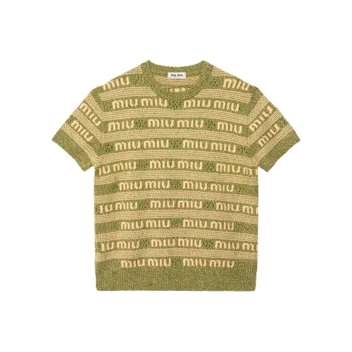MIU MIU Sweaters Women's Green