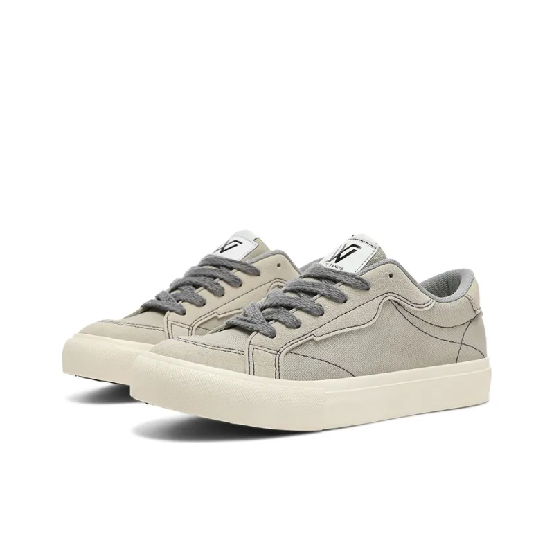 WHITE SANDS Skateboard Shoes Men Low Top Denim Blue/Burgundy/Gray-15