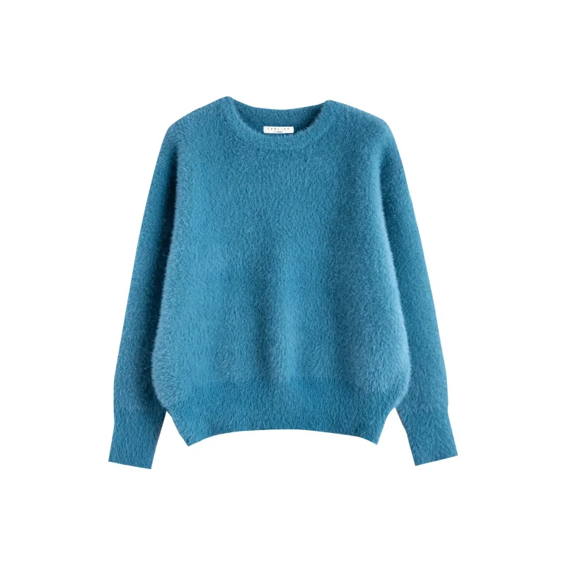 Tonlion Sweater Women's Vintage Blue-0