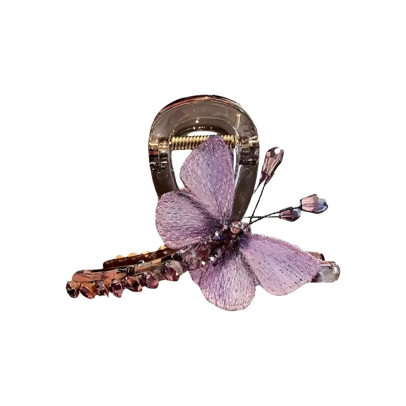 Danqin Resin/Rhinestone Hair Clips Women's-0