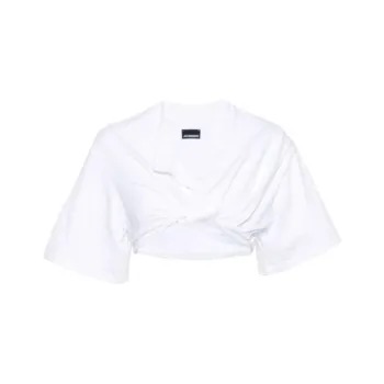 Jacquemus Wrap Cropped Top