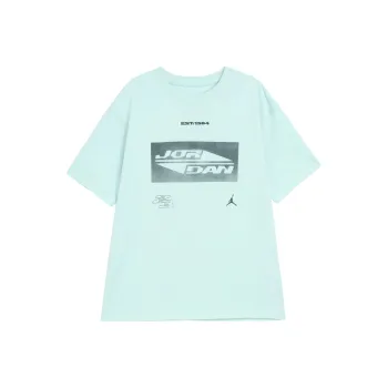 Jordan T Shirt Women's Light Dew Green/Oxidized Green