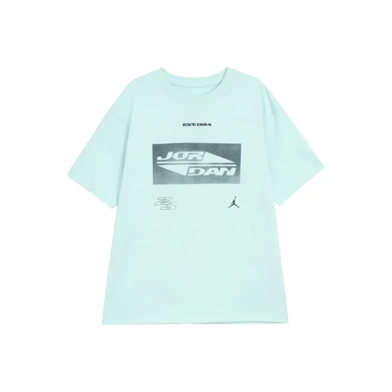 Jordan T Shirt Women's Light Dew Green/Oxidized Green-0