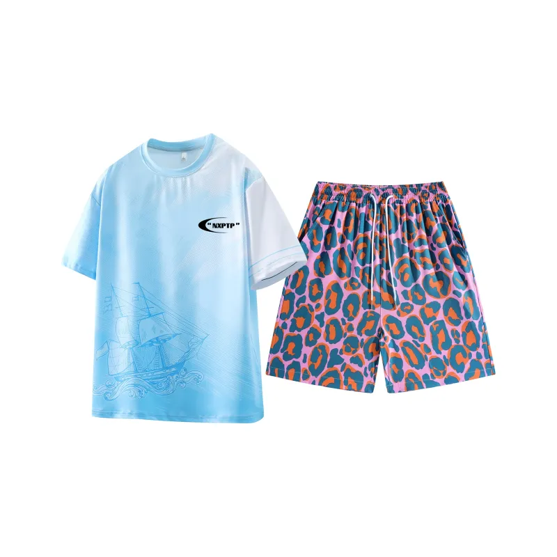 NXPTP Casual Sportswear Summer Unisex-5