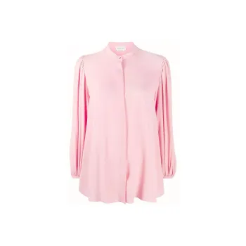 Alexander McQueen Mandarin Collared Blouse