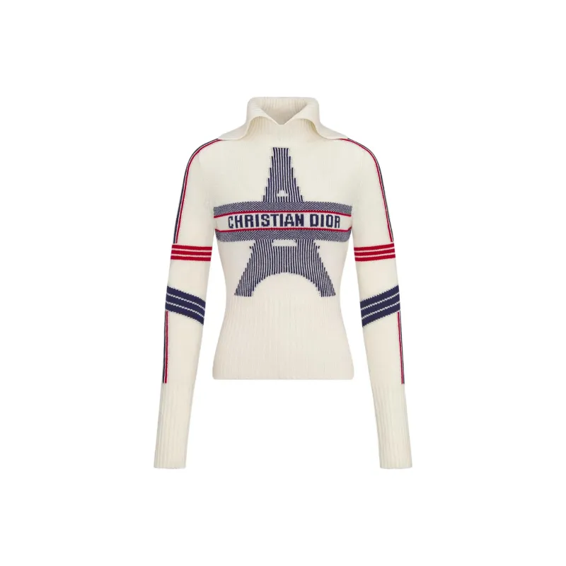 DIOR Dioralps Sweater Women's White-0