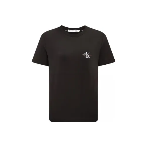 CALVIN KLEIN Regular T Shirt Women's Black