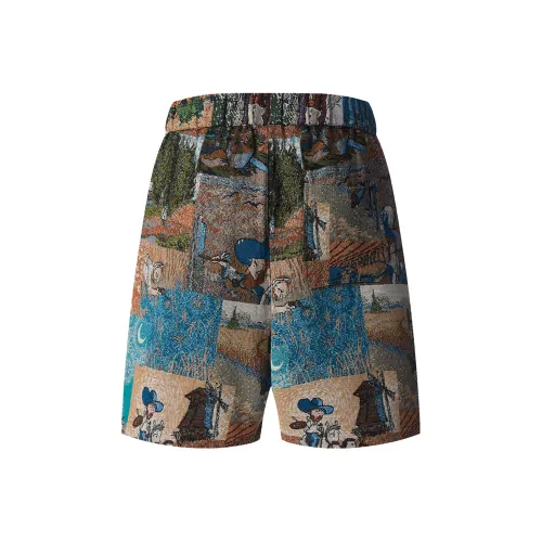 ARCANEFUNK Casual Shorts Unisex Van Dyke Brown
