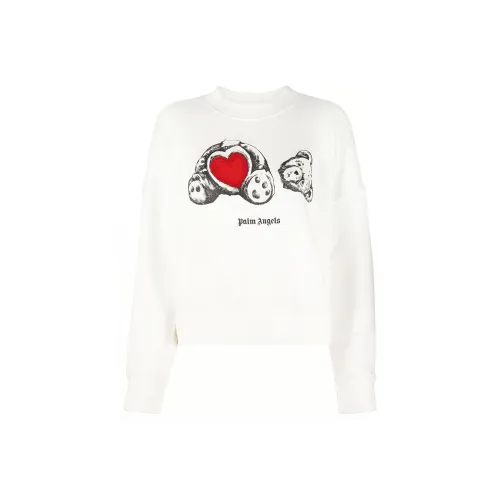 PALM ANGELS Sweatshirts Women's White