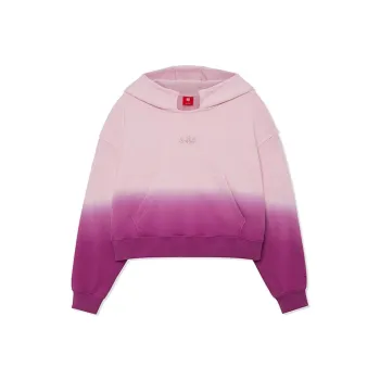 LiNing Sweatshirts Women's Coral Pink Explosive Purple