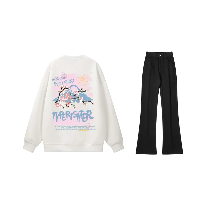 TYPERIGHTER Sweatshirt Set Unisex-15