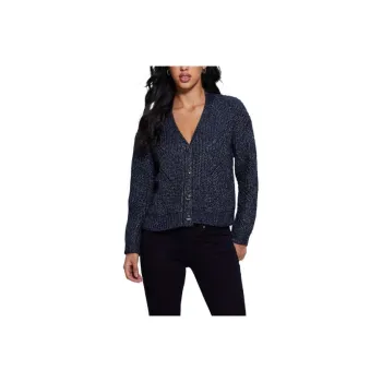 GUESS Melanie Cardigan Sweater Sweater Women's Blue