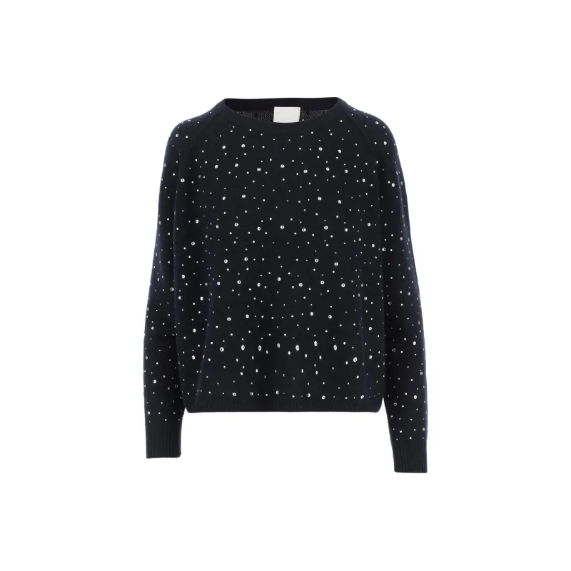 ALLUDE Rhinestone embellished Sweater-0