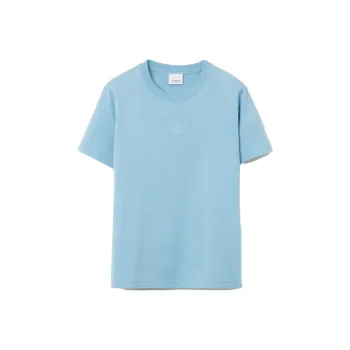 Burberry T Shirts Women's Sky Blue