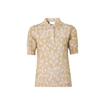 Burberry Deer print Polo Shirt