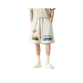 AFTER SCHOOL SPECIAL Casual Shorts Unisex Apricot