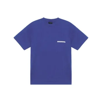 Balenciaga SS23 T Shirt Women's Blue Loose Fit Style