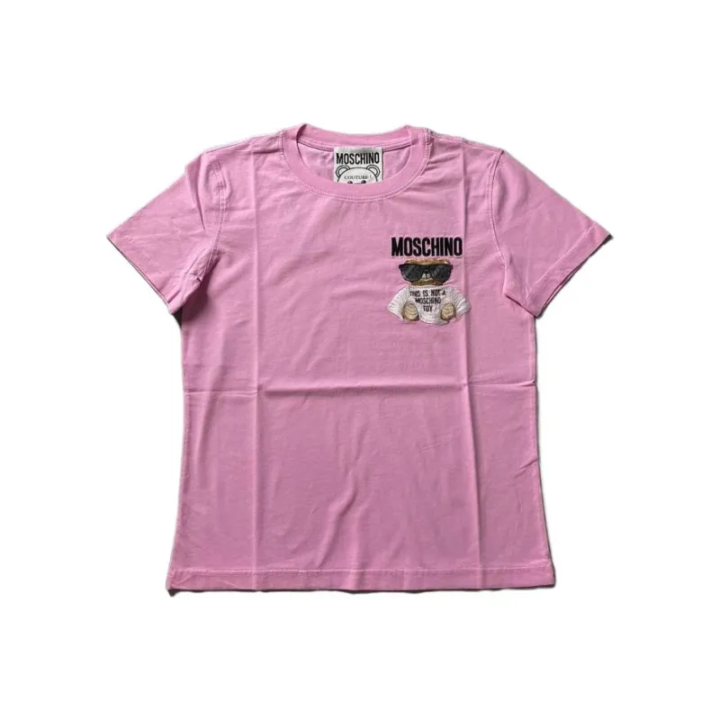 MOSCHINO T Shirts Women's Pink-0