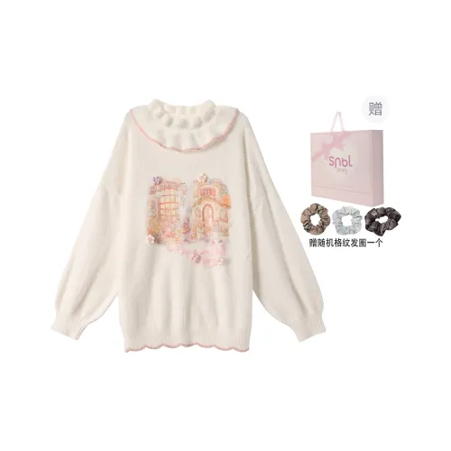 SNBL Sweaters Women's Ecru