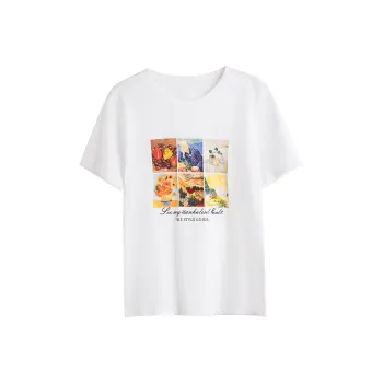Olrain T-Shirts Women's Ecru