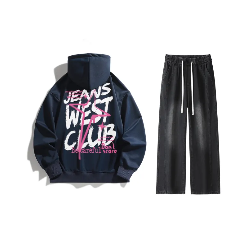 JEANSWEST CLUB Sweatshirt Set Unisex-28