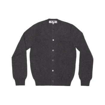 CDG Play Sweaters Women's Dark Gray