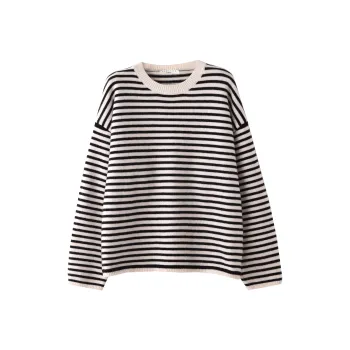 Tonlion Sweater Women's White Tone