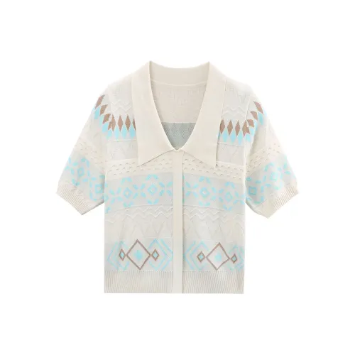 A Paradise For Awakening Knitwear Women's Blue