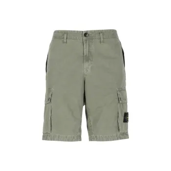 STONE ISLAND Compass Patch Bermuda Shorts