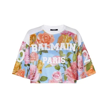 BALMAIN T-Shirts Women's Pink